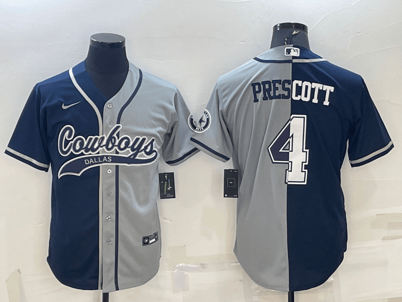 Dak Prescott Dallas Cowboys navy jersey
