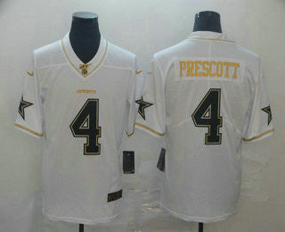 Dak Prescott Dallas Cowboys white jersey