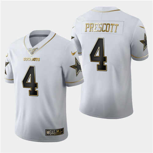 Dak Prescott Dallas Cowboys white jersey