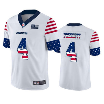 Dak Prescott Dallas Cowboys white Fashion jersey
