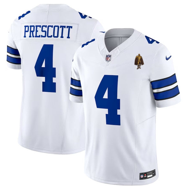 Dak Prescott Dallas Cowboys white Vapor jersey