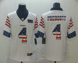 Dak Prescott Dallas Cowboys white jersey