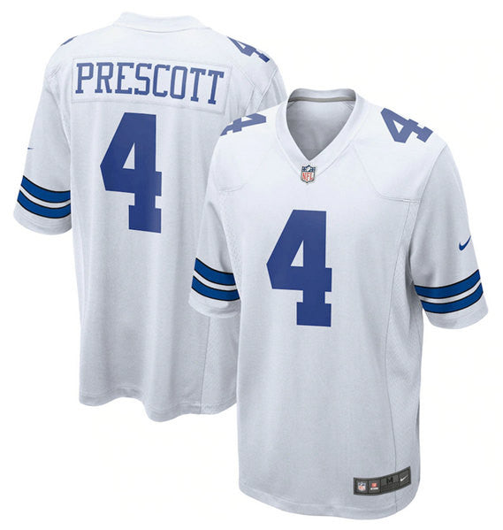 Dak Prescott Dallas Cowboys white Game jersey