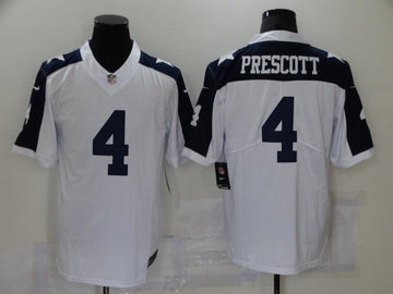 Dak Prescott Dallas Cowboys white Vapor jersey