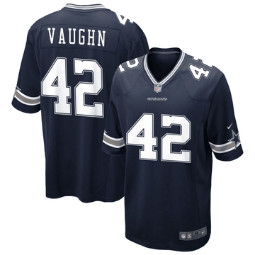 Deuce Vaughn Dallas Cowboys navy Game jersey