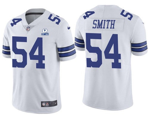 Jaylon Smith Dallas Cowboys white Vapor jersey
