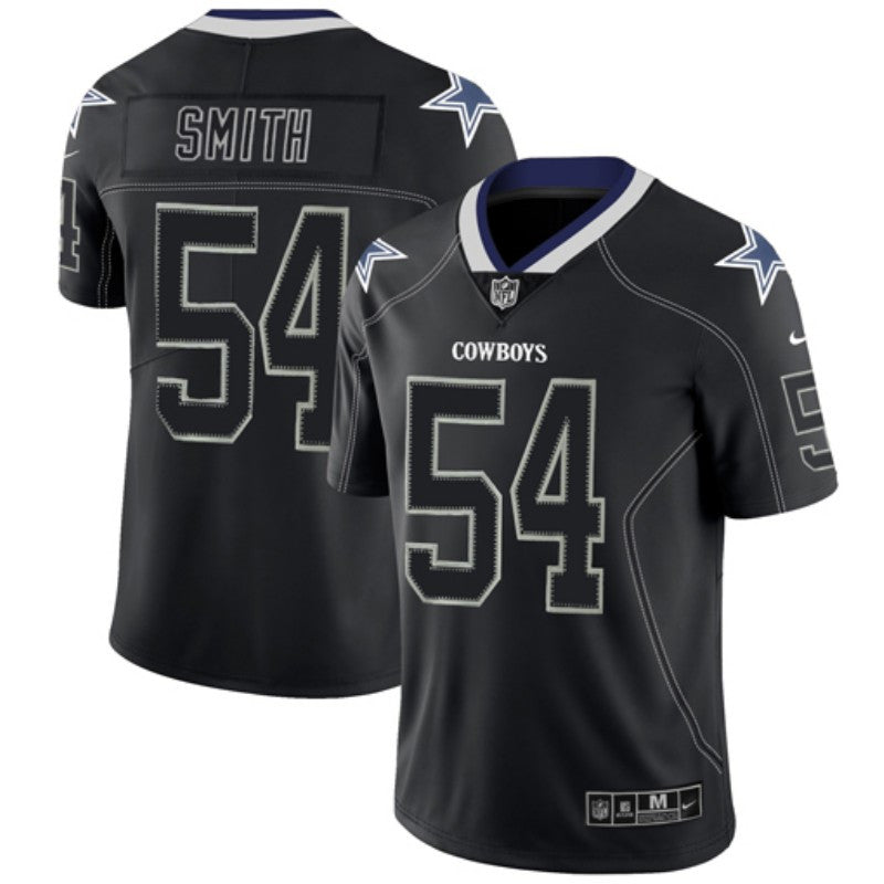 Jaylon Smith Dallas Cowboys black Color Rush jersey