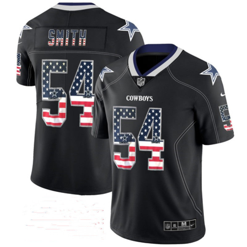 Jaylon Smith Dallas Cowboys black Color Rush jersey
