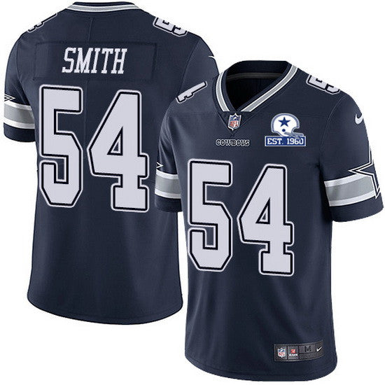 Jaylon Smith Dallas Cowboys navy Limited jersey