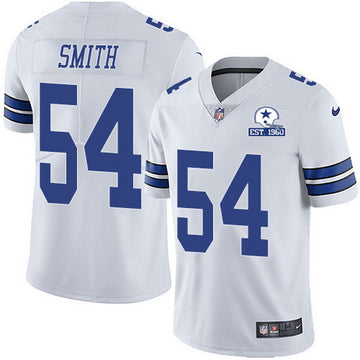Jaylon Smith Dallas Cowboys white Limited jersey