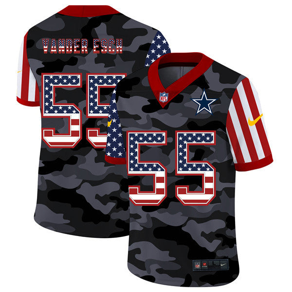 Leighton Vander Esc Dallas Cowboys camo Limited jersey