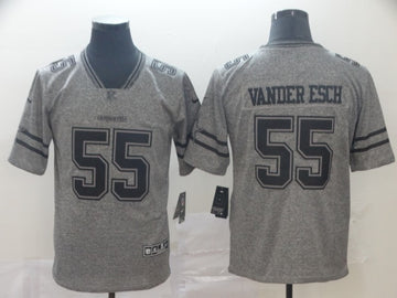 Leighton Vander Esch Dallas Cowboys grey jersey