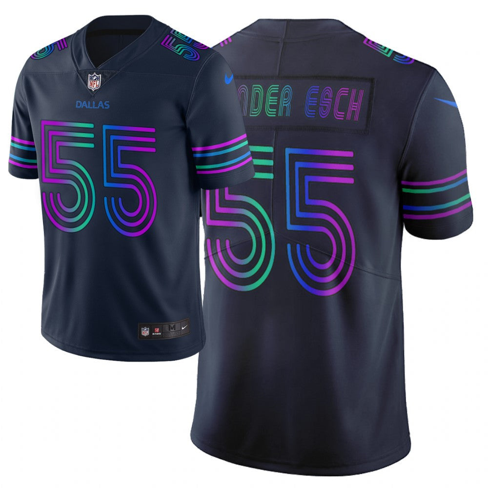 Leighton Vander Esch Dallas Cowboys navy Limited jersey