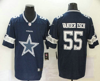 Leighton Vander Esch Dallas Cowboys navy Vapor jersey