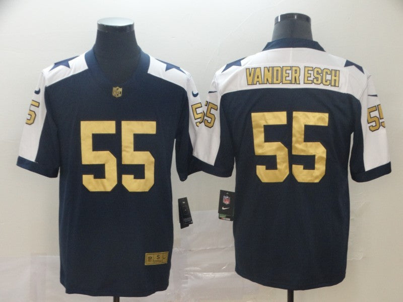 Leighton Vander Esch Dallas Cowboys navy Limited jersey