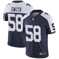 Aldon Smith Dallas Cowboys navy Vapor jersey