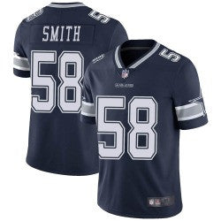 Aldon Smith Dallas Cowboys navy Vapor jersey