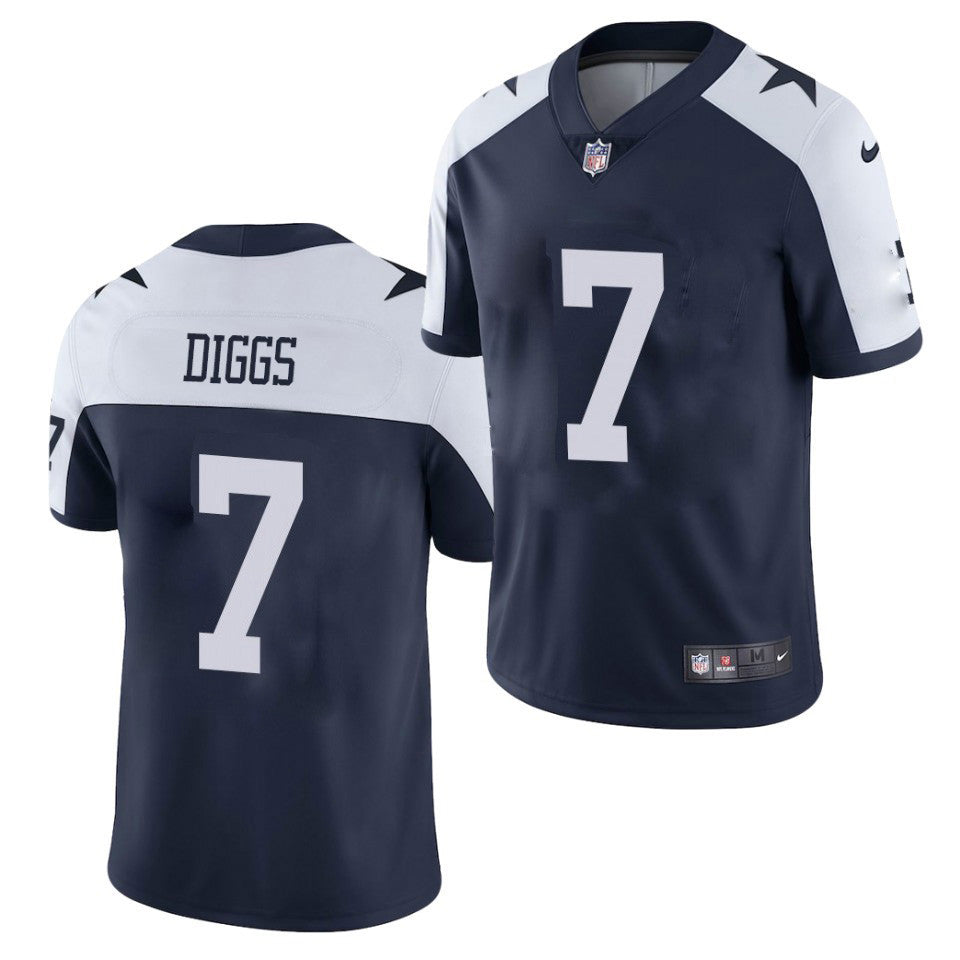 Trevon Diggs Dallas Cowboys navy Limited jersey