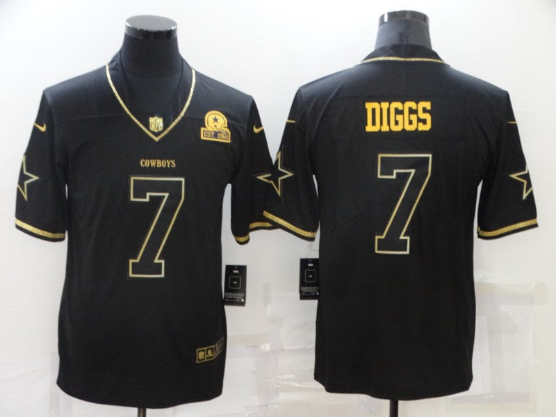 Trevon Diggs Dallas Cowboys black Limited jersey