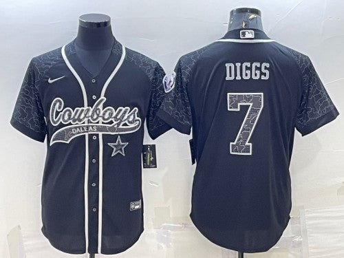 Trevon Diggs Dallas Cowboys black jersey