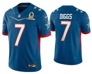 Trevon Diggs Dallas Cowboys blue Vapor jersey