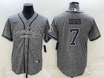 Trevon Diggs Dallas Cowboys grey jersey