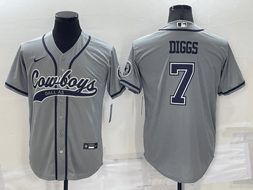 Trevon Diggs Dallas Cowboys grey jersey