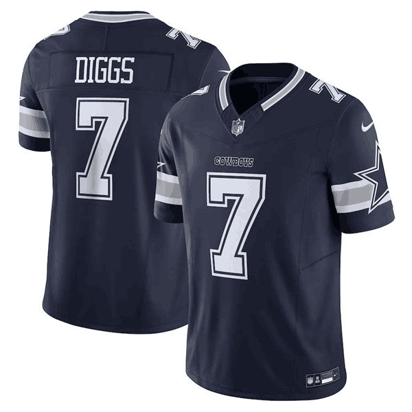 Trevon Diggs Dallas Cowboys navy Limited jersey