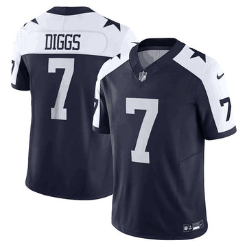 Trevon Diggs Dallas Cowboys navy Limited jersey