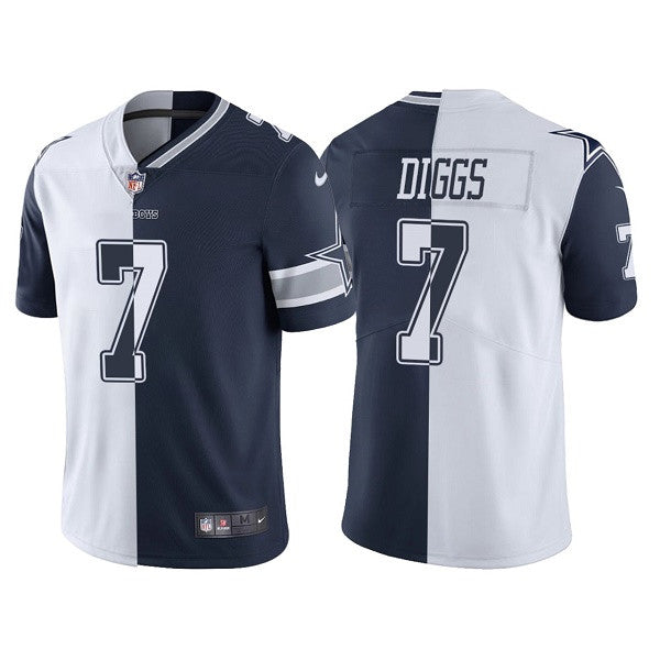 Trevon Diggs Dallas Cowboys navy Vapor jersey