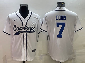Trevon Diggs Dallas Cowboys white jersey