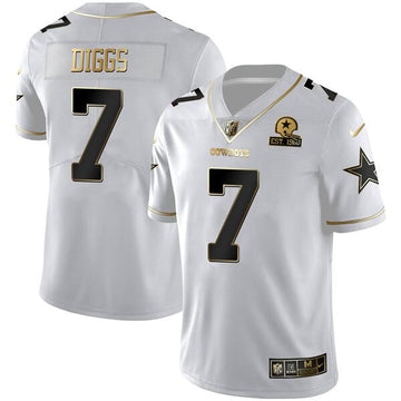 Trevon Diggs Dallas Cowboys white Limited jersey