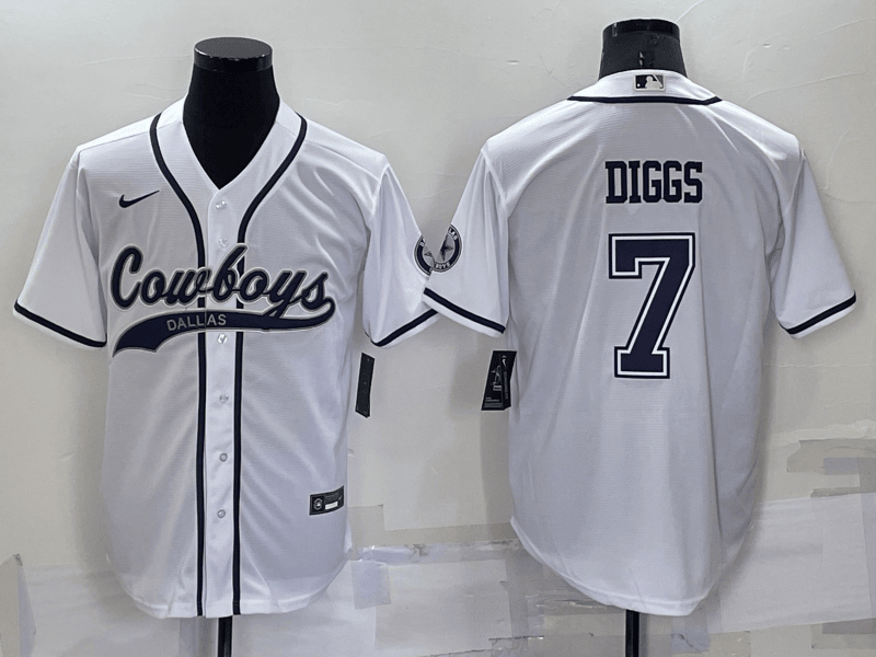 Trevon Diggs Dallas Cowboys white jersey