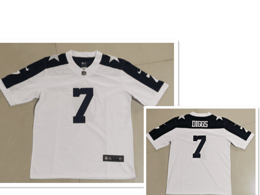 Trevon Diggs Dallas Cowboys white Vapor jersey