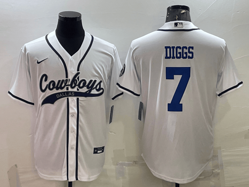 Trevon Diggs Dallas Cowboys white jersey