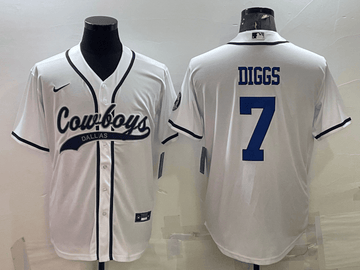 Trevon Diggs Dallas Cowboys white jersey