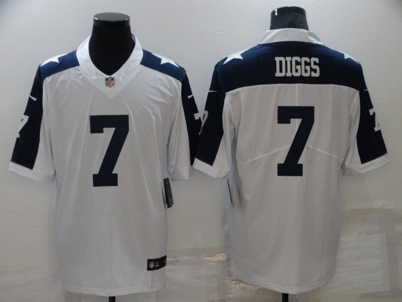 Trevon Diggs Dallas Cowboys white Vapor jersey