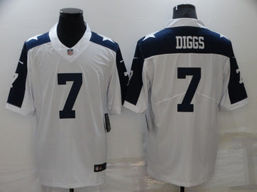 Trevon Diggs Dallas Cowboys white Vapor jersey