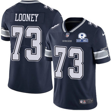 Joe Looney Dallas Cowboys navy Limited jersey