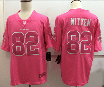 Jason Witten Dallas Cowboys pink Limited jersey