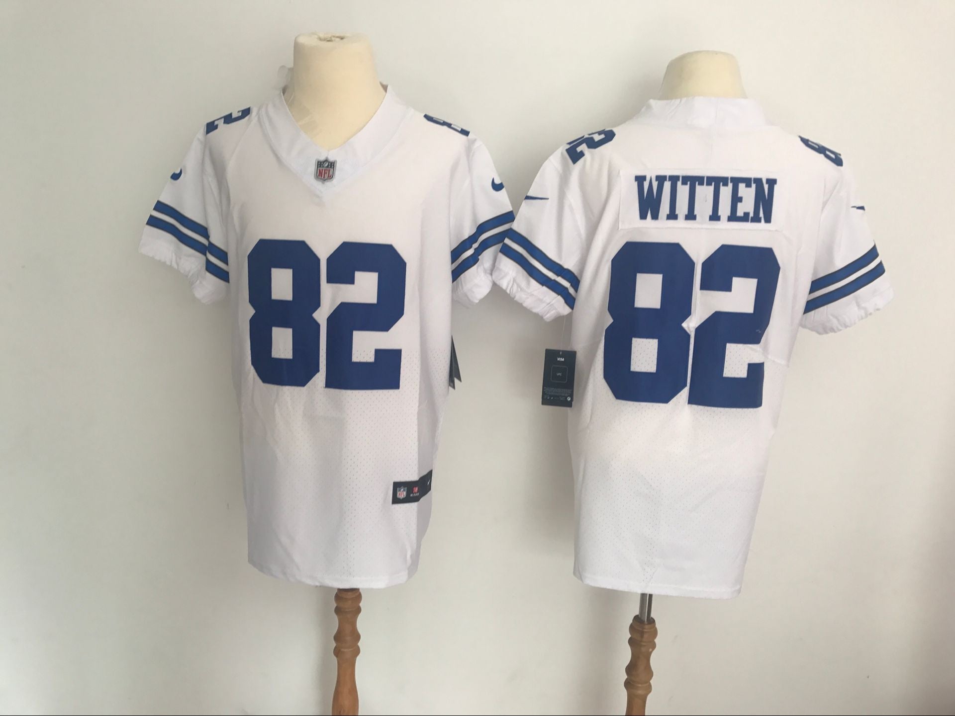 Jason Witten Dallas Cowboys white Vapor jersey