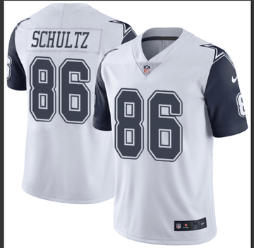 Dalton Schultz Dallas Cowboys white Limited jersey
