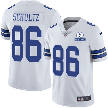 Dalton Schultz Dallas Cowboys white Limited jersey