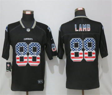 CeeDee Lamb Dallas Cowboys black Vapor jersey