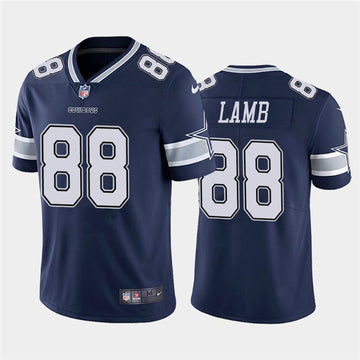 CeeDee Lamb Dallas Cowboys navy Vapor jersey