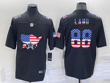 CeeDee Lamb Dallas Cowboys black Color Rush jersey