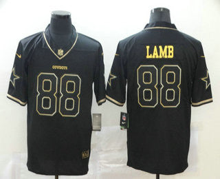 CeeDee Lamb Dallas Cowboys black jersey