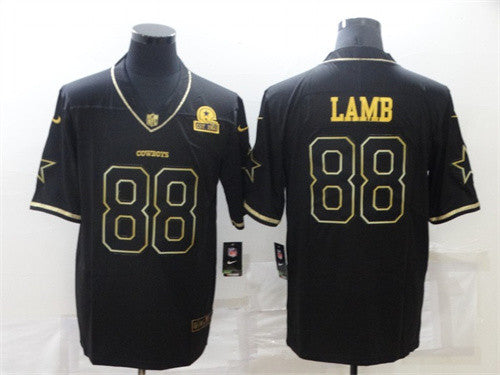 CeeDee Lamb Dallas Cowboys black Limited jersey