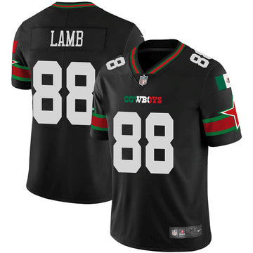CeeDee Lamb Dallas Cowboys black Vapor jersey