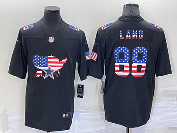 CeeDee Lamb Dallas Cowboys black Limited jersey